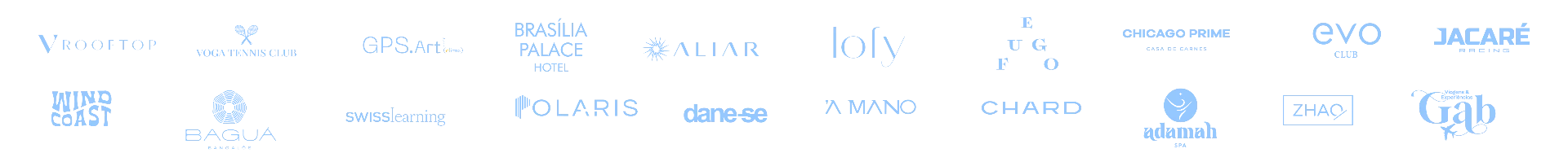 Logos dos parceiros